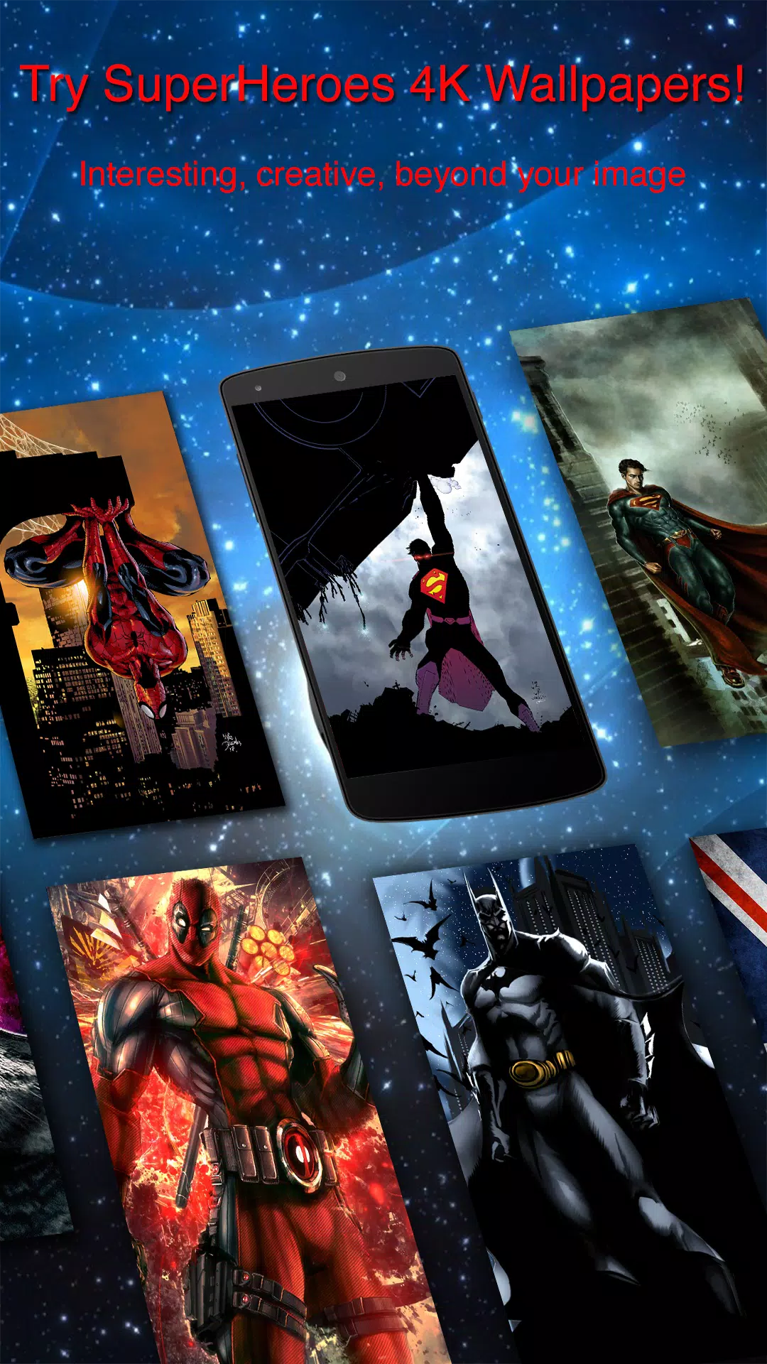 Descarga de APK de Superheroes Fondos De Pantalla 4K | Fondos HD Pro para  Android