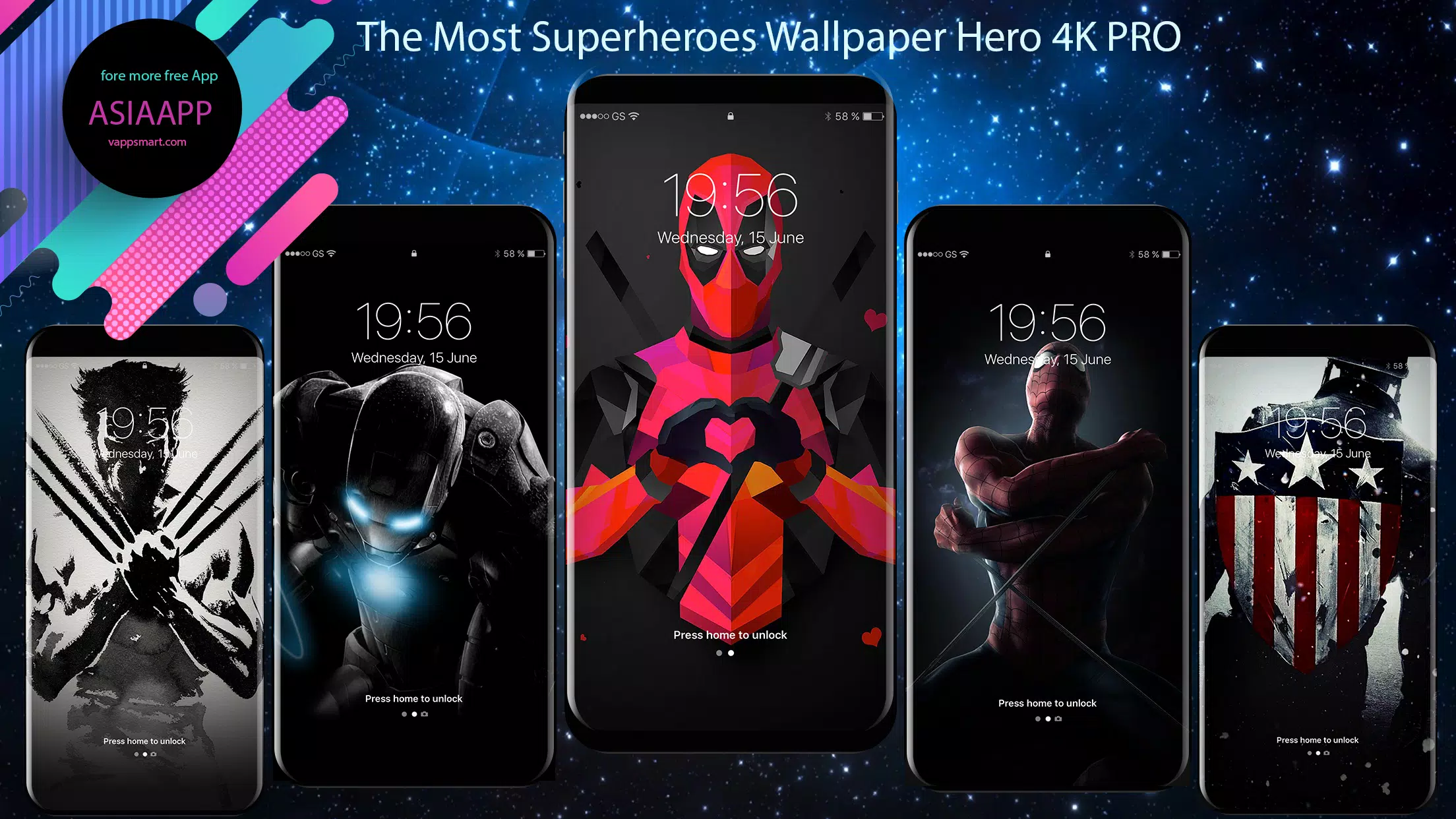 Superheroes Wallpapers 4K | HD Backgrounds Pro APK for Android Download