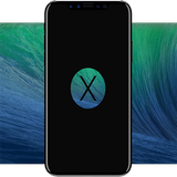 Wallpapers für das iPhone X Zeichen