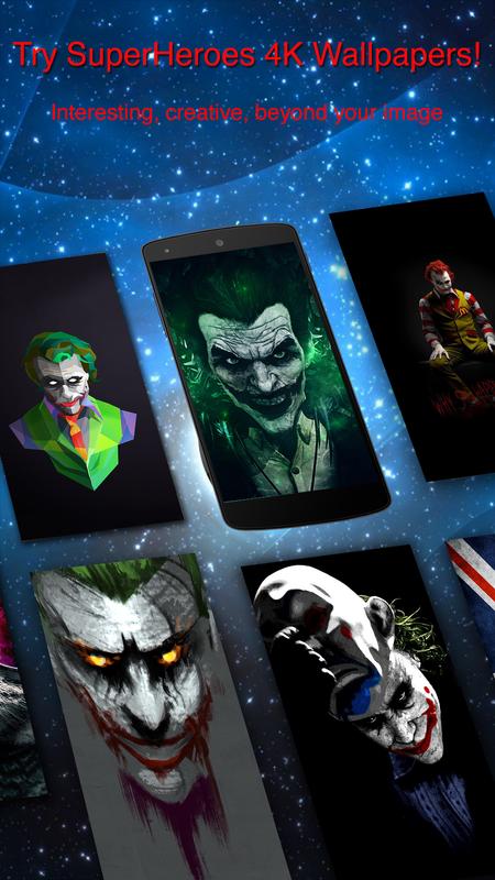  Joker  Wallpapers  4K  HD Backgrounds  for Android APK  