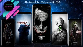 Joker Wallpapers 4K | HD Backgrounds اسکرین شاٹ 2