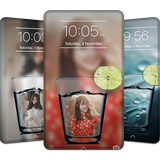 Glass PIP Lock Screen icône