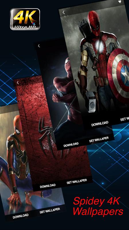 Spidey Wallpapers 4k Hd Superheroes For Android Apk Download