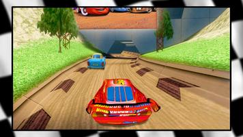 Real Speed Car Mcqueen الملصق