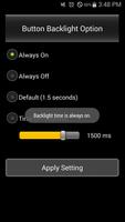 Free Galaxy Button Backlight Settings screenshot 1