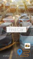 Find car - location car park Affiche