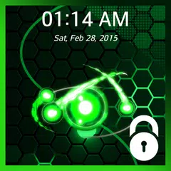 download Live Orbit Pattern Lock Screen APK
