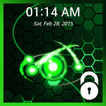 Live Orbit Pattern Lock Screen