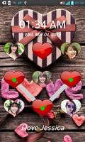 Love Pattern Lock Screen syot layar 2