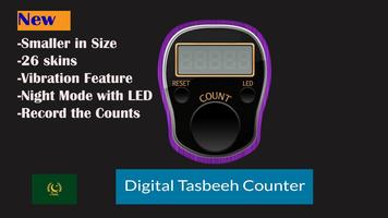 Digital Tasbeeh Counter Affiche