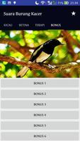 Suara Burung Kacer Juara - MP3 Full Offline capture d'écran 2