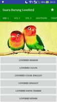 Suara Burung Lovebird Affiche
