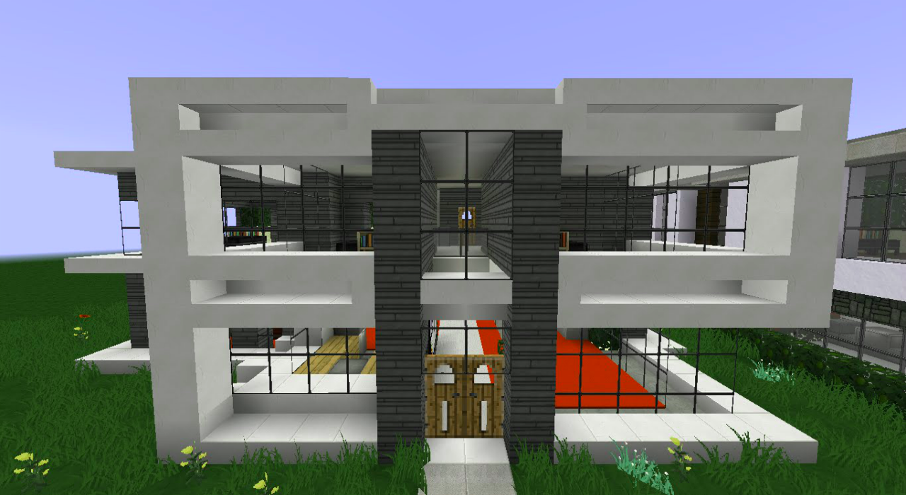 Modern House Mod For Minecraft Pe Apk 1 For Android � Download Modern