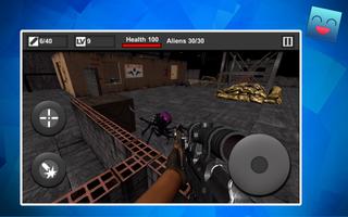 Free Shooter Alien War اسکرین شاٹ 2