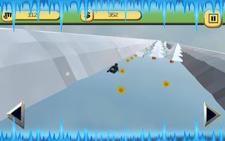 Penguin Downhill Ski capture d'écran 1