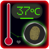 Body Temperature Scanner Prank icon