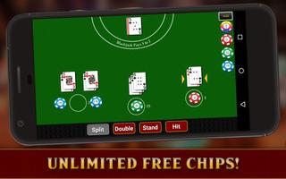 Casino Blackjack (5 Games)-21 capture d'écran 1