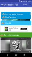 Volume Booster Tips पोस्टर