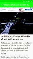 2 Schermata Breaking F1 News
