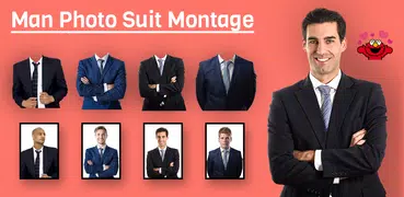 Man Photo Suit Montage