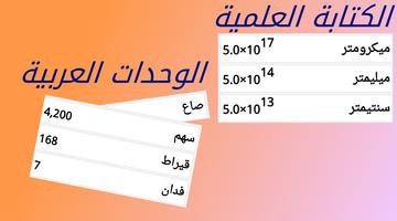 تحويل وحدات قياسية Free Affiche