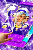 Galaxy Emoji Photo Frames الملصق