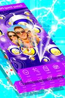 Galaxy Emoji Photo Frames اسکرین شاٹ 1