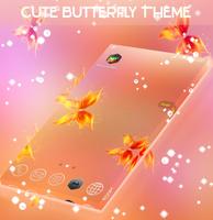 Cute Butterfly Theme 스크린샷 2