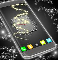 Clock Background App Plakat