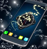 برنامه‌نما Clock Gears Live Wallpaper عکس از صفحه