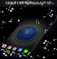 Poster Clock LWP for Galaxy S5
