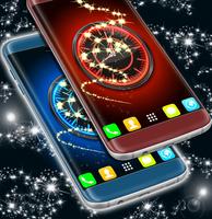 Blue Neon Clock اسکرین شاٹ 1