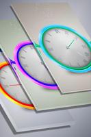 Analog Clock Wallpaper Cartaz