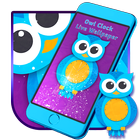 Owl Clock Live Wallpaper ícone