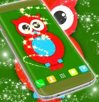 Owl Clock Live Wallpaper imagem de tela 3