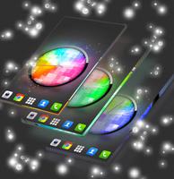 Multi Color Clock Plakat