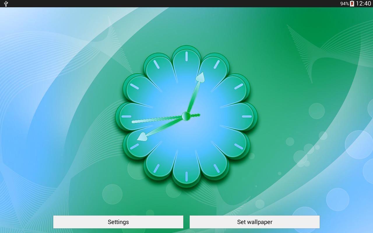 Wallpaper Jam Bunga Hidup APK Download Gratis Personalisasi APL