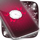 Pink Butterfly Clock APK