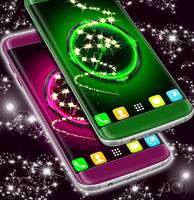 Pink Glow Clock imagem de tela 1