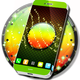 Rasta Green Leaf 3D Uhr Zeichen