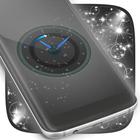 Stylish Clock Live Wallpaper icône