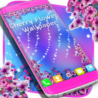 Cherry Flowers Wallpaper icono