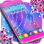 Cherry Flowers Wallpaper biểu tượng