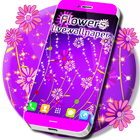 Flowers Live Wallpaper icône