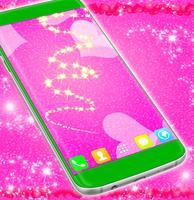 Hot Pink Live Wallpaper পোস্টার