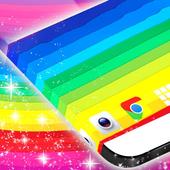 Cool Rainbow Live Wallpaper icon