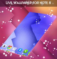 برنامه‌نما Live Wallpaper for Note 8 عکس از صفحه