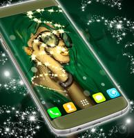 Девочка Chic Live Wallpaper постер