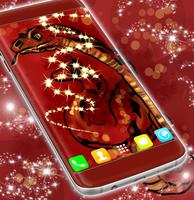 برنامه‌نما Snake Live Wallpaper عکس از صفحه