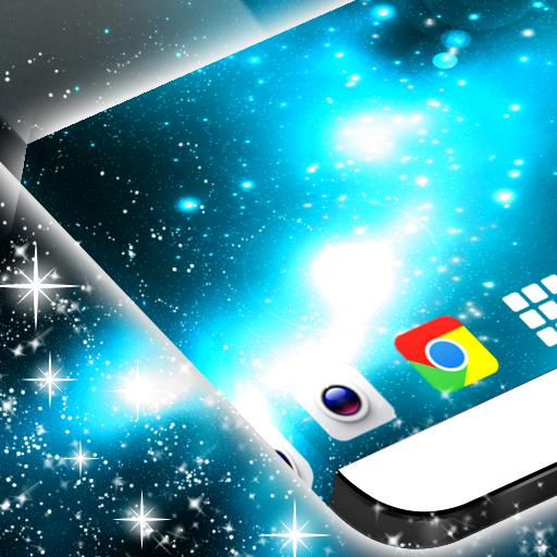 Sparkly Galaxy Live Wallpaper